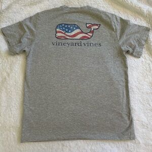 Vineyard Vines distressed Flag Youth Tee